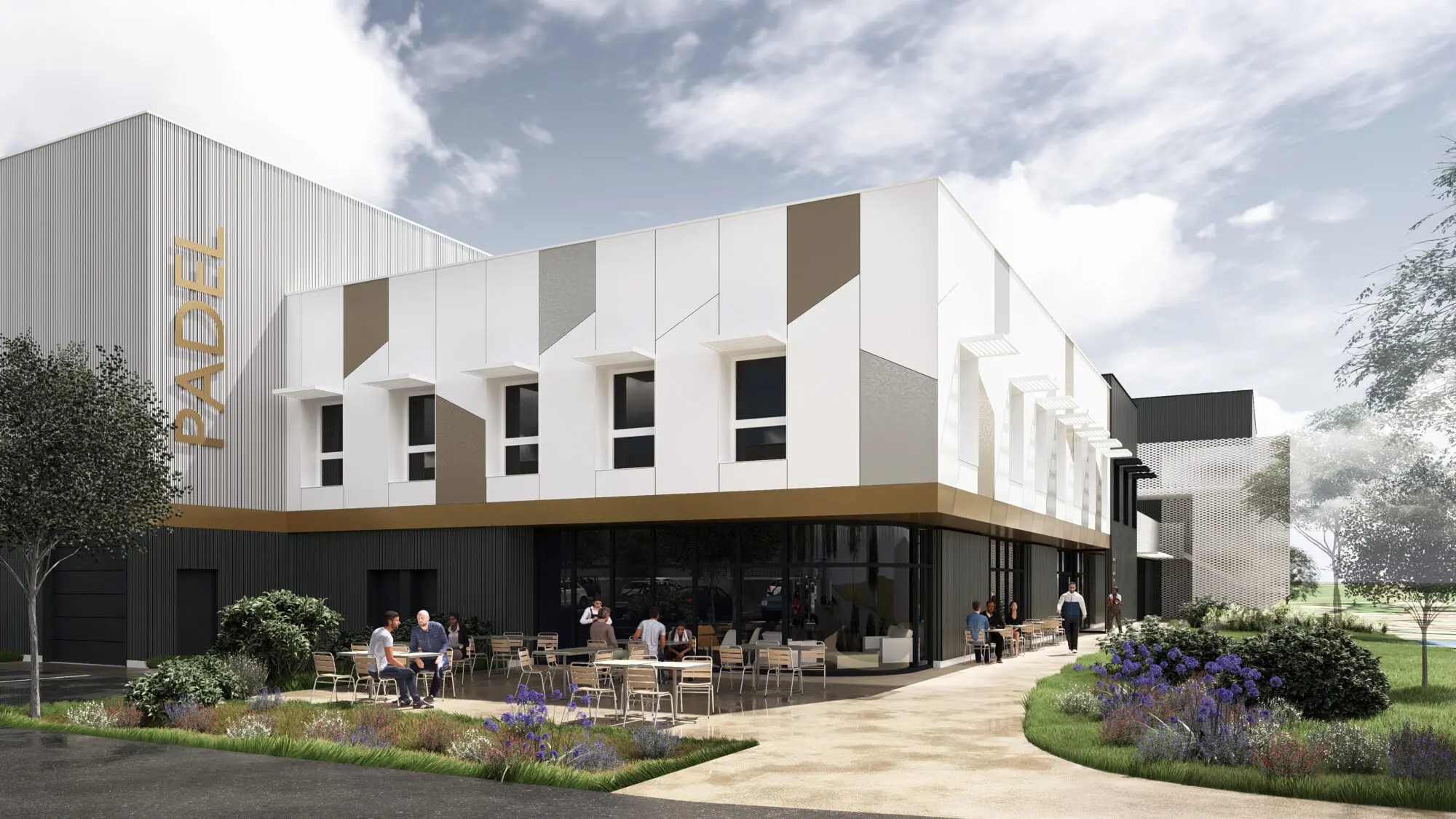 Un projet à 6,5 M€ pour structurer l’offre padel au sud de Nantes