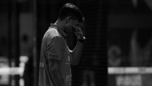 Sanyo Gutiérrez / Gonzalo Alfonso in het oog van de storm Sager / Lancha in Dubai...