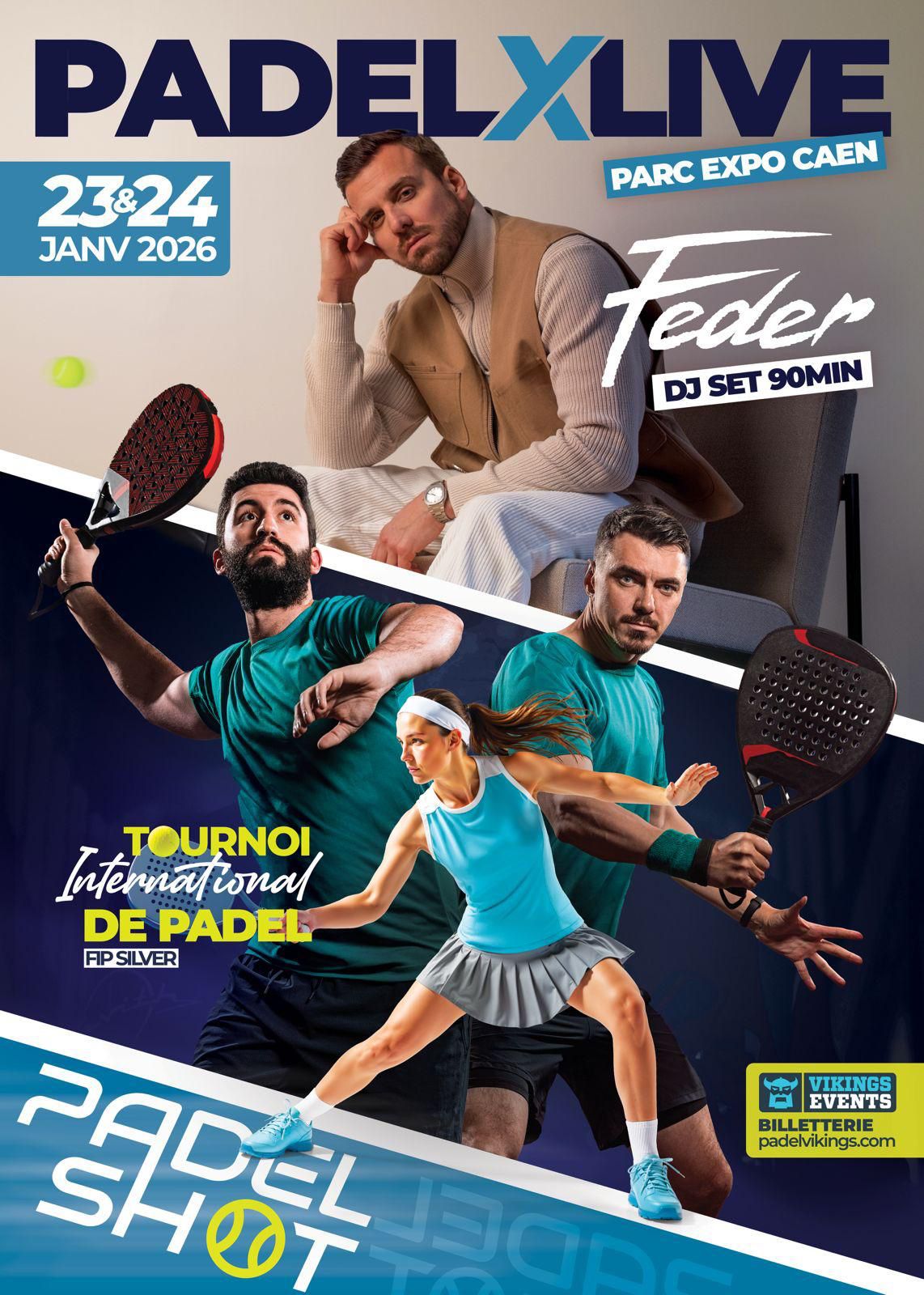 Affiche Tournoi 2026 - Le FIP Silver Mondeville / Caen 2026