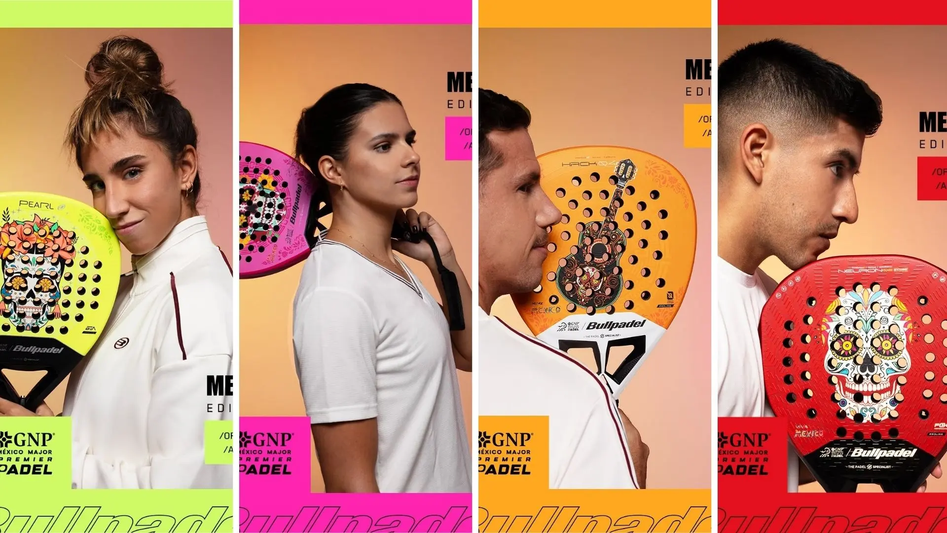 Bullpadel dévoile une collection exclusive aux couleurs du Mexico Major