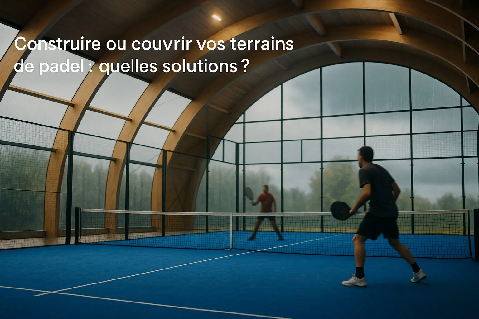 Vous avez un projet padel et souhaitez couvrir vos terrains ? Zoom sur trois spécialistes français du secteur