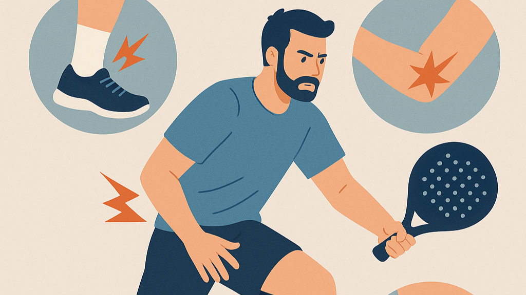 Les risques du padel : comprendre, anticiper, prévenir