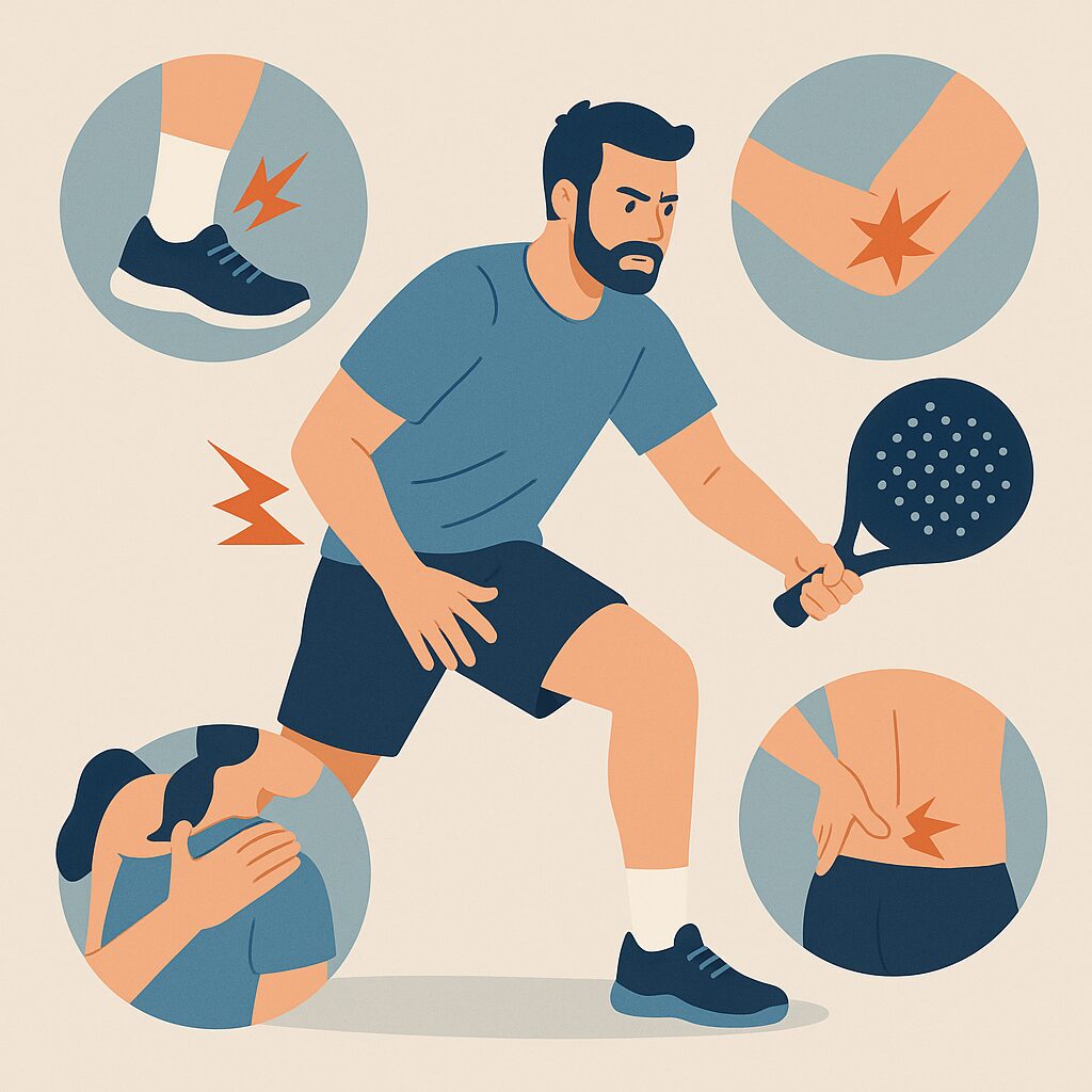 Les risques du padel : comprendre, anticiper, prévenir