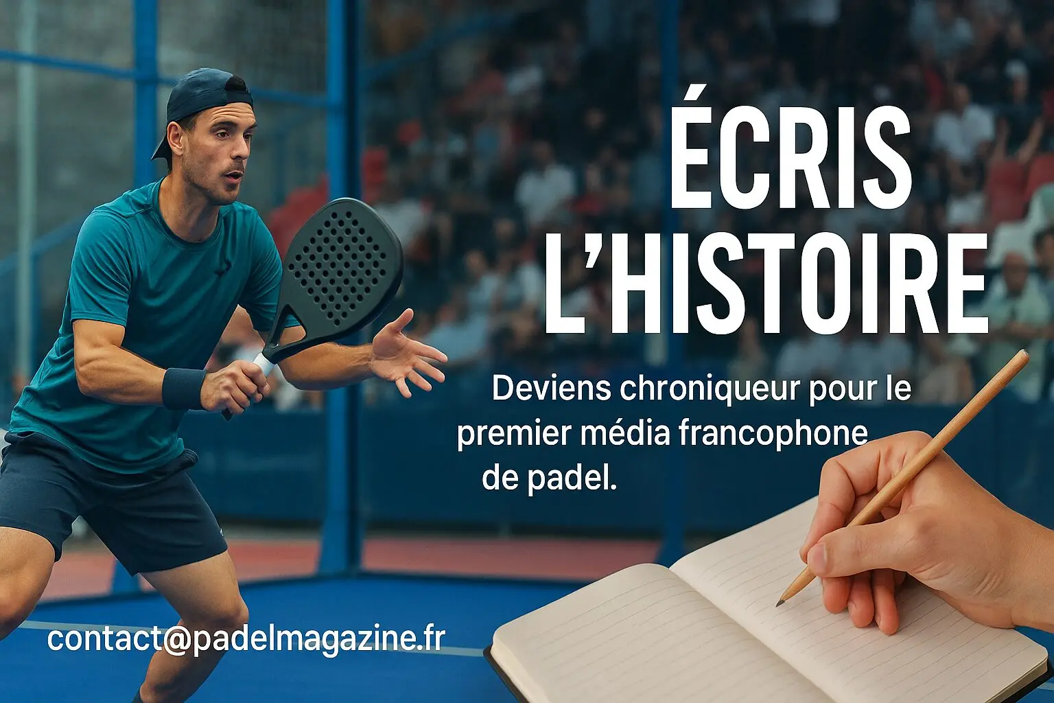 Padel Magazine Wij zoeken een nieuwe columnist voor ons team! Padel Magazine Padel Magazine op zoek naar een nieuwe columnist om hun team te versterken!