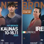 Boronad Vanbauce e Bahurel, medalhistas de bronze do FIP, chegam às semifinais na Lituânia e na Irlanda | Padel Magazine FIP Bronze: Boronad/Vanbauce e Bahurel chegam às semifinais na Lituânia e Irlanda.