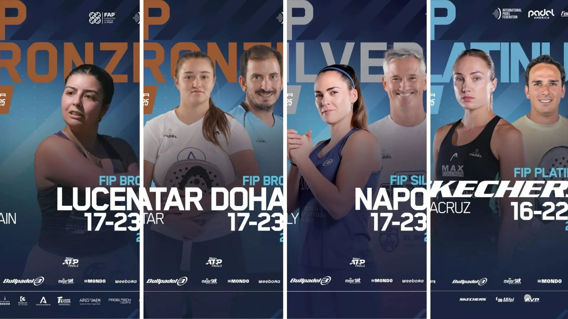 FIP Tour – Les Français répartis entre Naples, Doha, Lucena et Veracruz