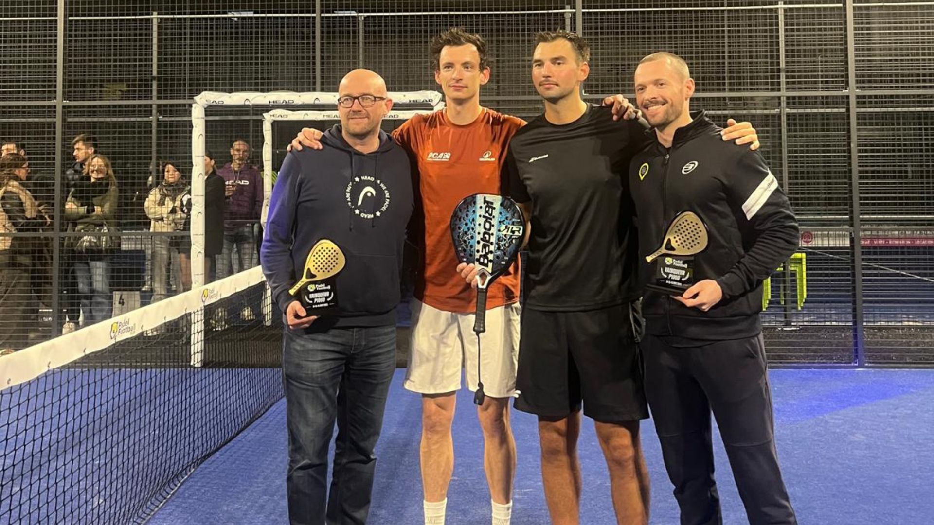 Forichon / Fouré au-dessus : la tête de série n°1 remporte le P1000 Padel Football Club
