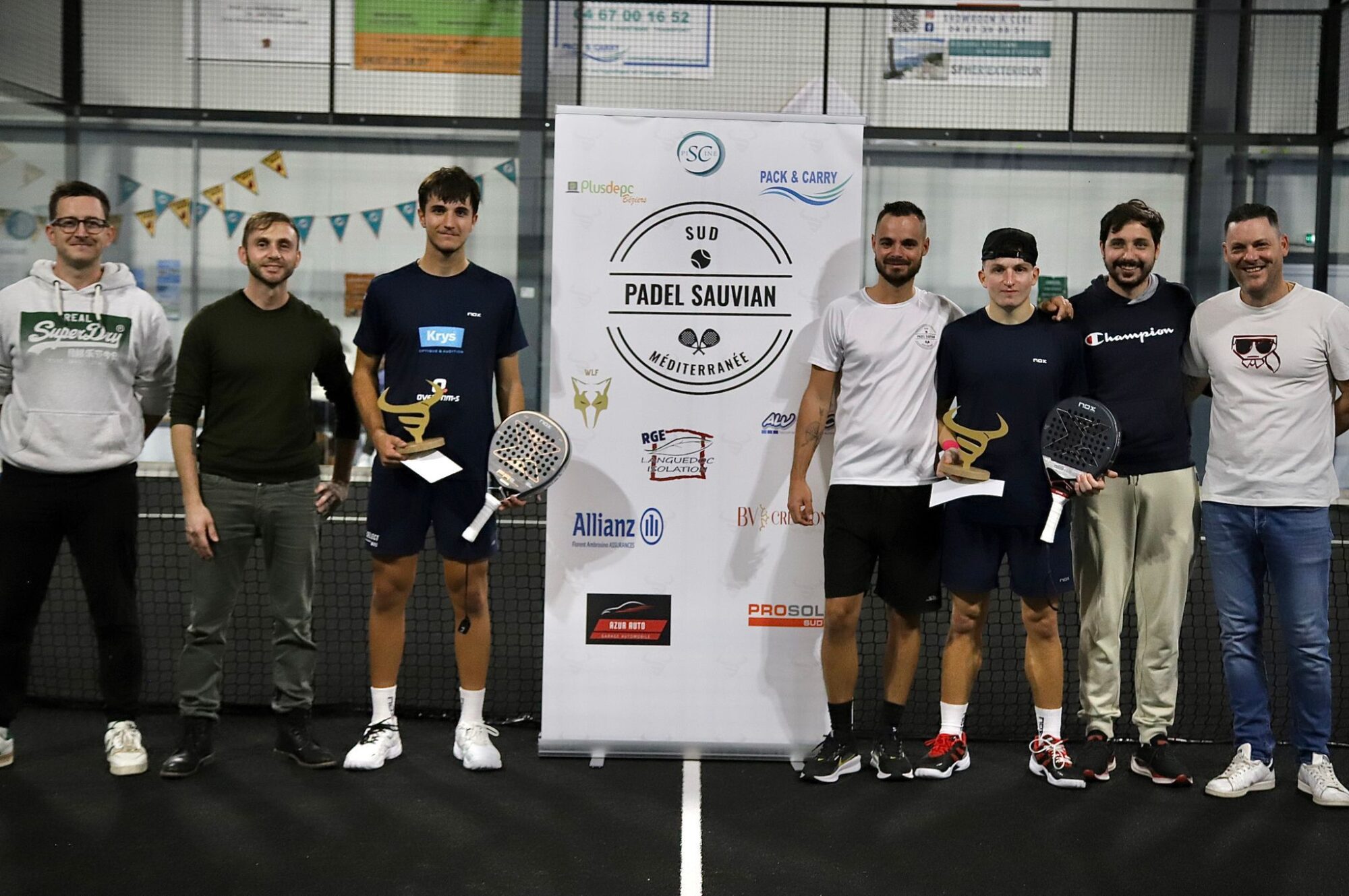 P1000 Sauvian : Fonteny et Rubio s’imposent sans concéder un set