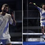 Javi Garrido findet 386 Tage später wieder Lichtblicke und steht zurück im Halbfinale. Padel Magazine Javi Garrido steht wieder im Rampenlicht: 386 Tage später steht er wieder im Halbfinale.