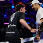 Niezwykły gest Stupy: udaje, że podaje siatkę, by ponownie zagrać z Di Nenno | Padel Magazine Nietypowy ruch: Stupa udaje, że podaje piłkę nad siatką, żeby podać ją z powrotem do Di Nenno