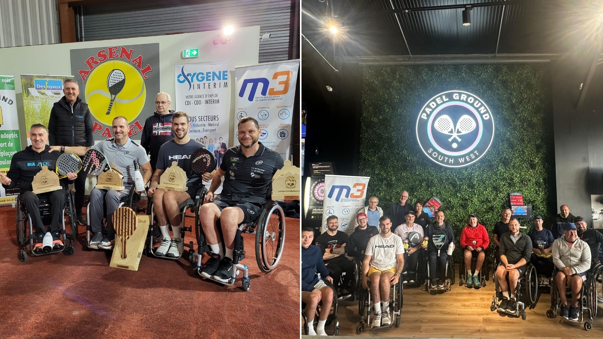 Le padel-fauteuil en lumière à Pau et Tarbes : une tournée internationale réussie
