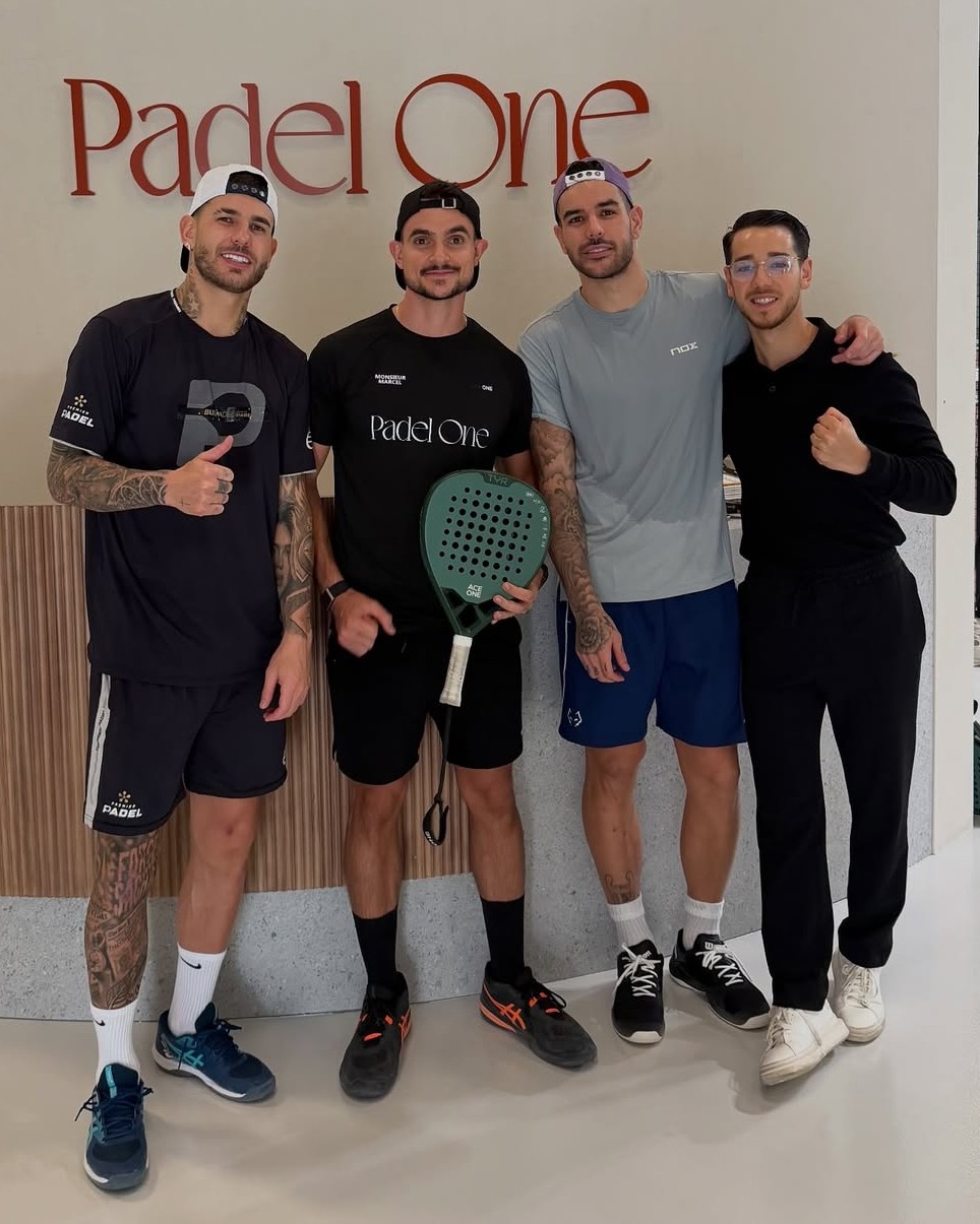 Lucas Hernandez psg padel dubaï