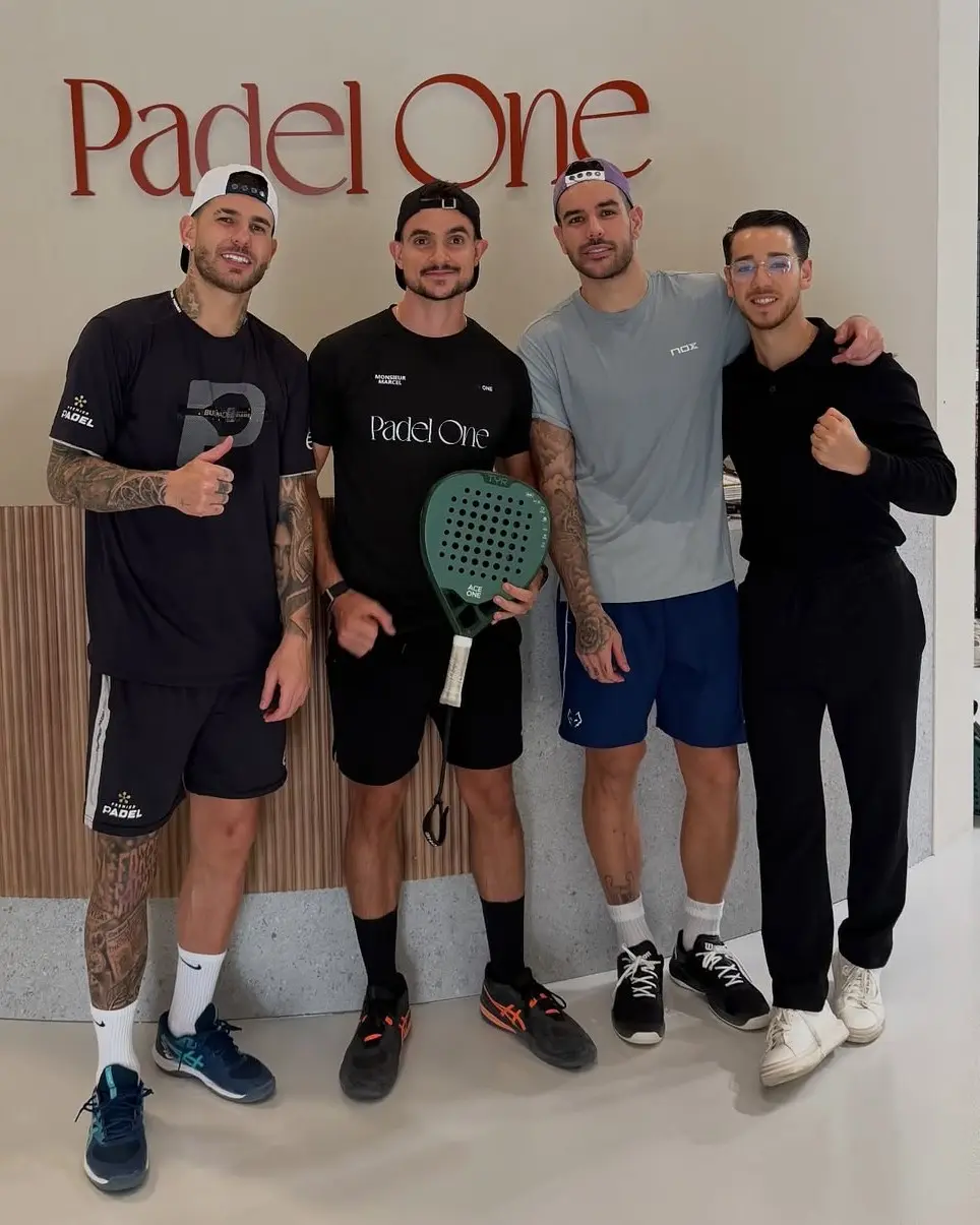 Lucas Hernandez PSG Padel Dubai