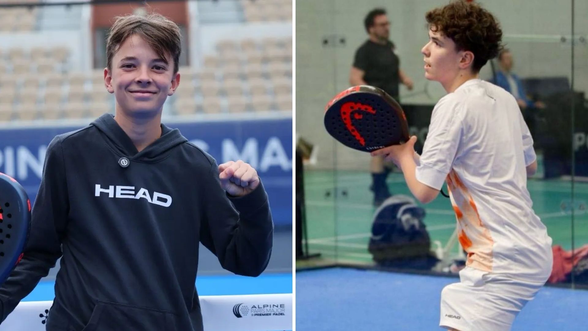 Lucas Terminet et Quentin Brunet : l’histoire de deux jeunes qui obtiennent une wildcard au P1000 Padel 95