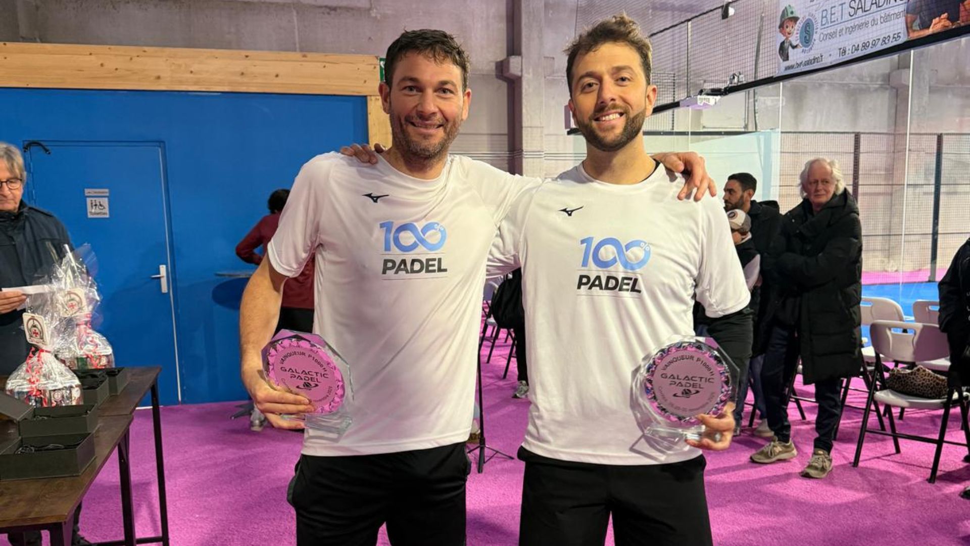 P1000 Galactic Padel : Jérémy Scatena et Ricardo Martinez Sanchez s’imposent en patrons