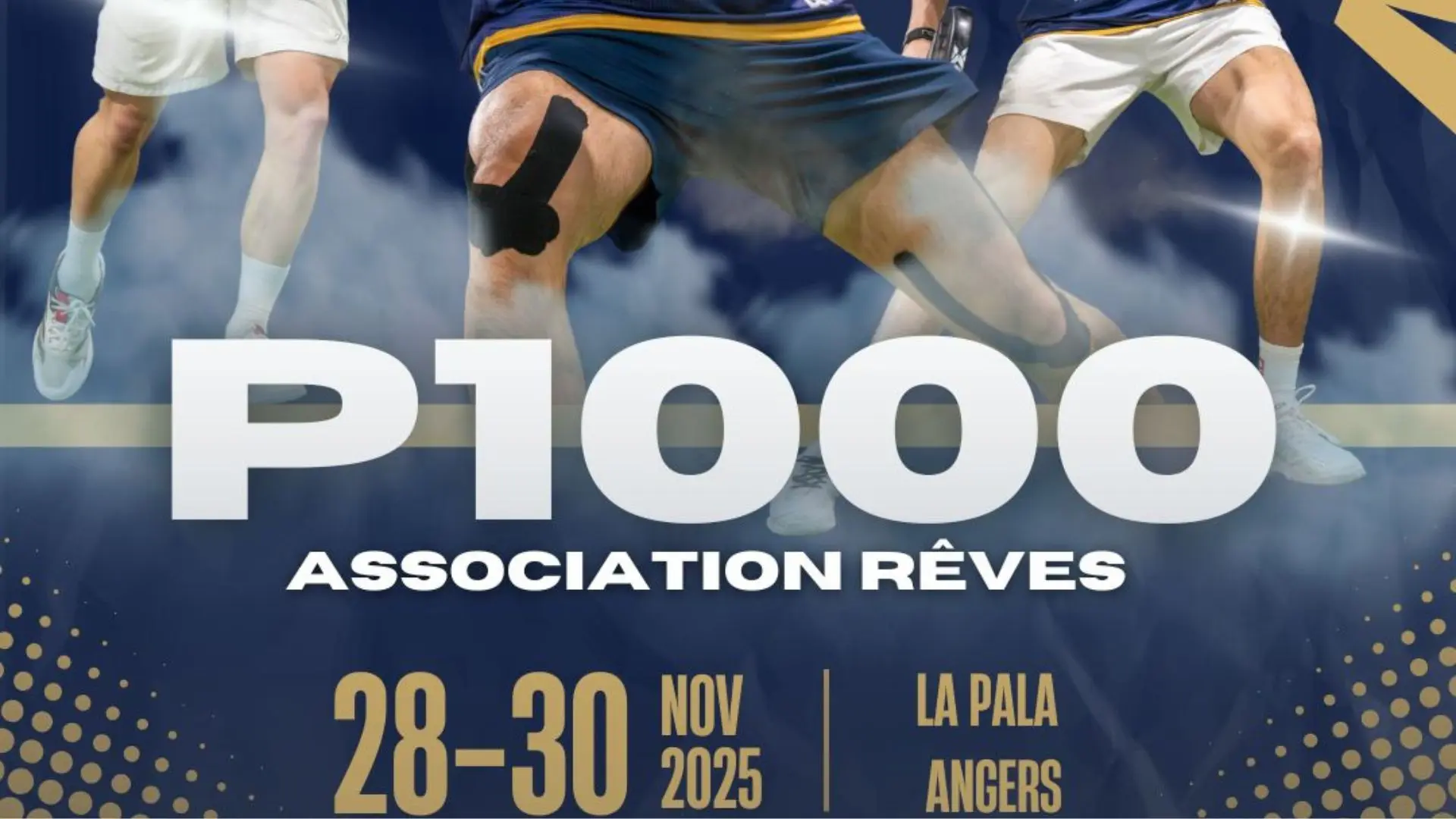 P1000 La Pala – Du haut niveau attendu à Angers avec 10 joueurs du top 100 Français