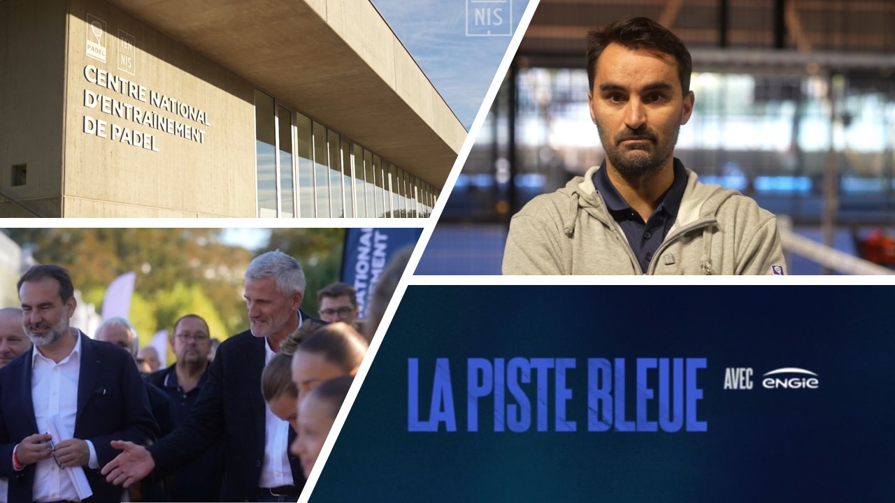 La piste bleue : le deuxième épisode poursuit l’immersion au cœur du CNE Padel de Vichy