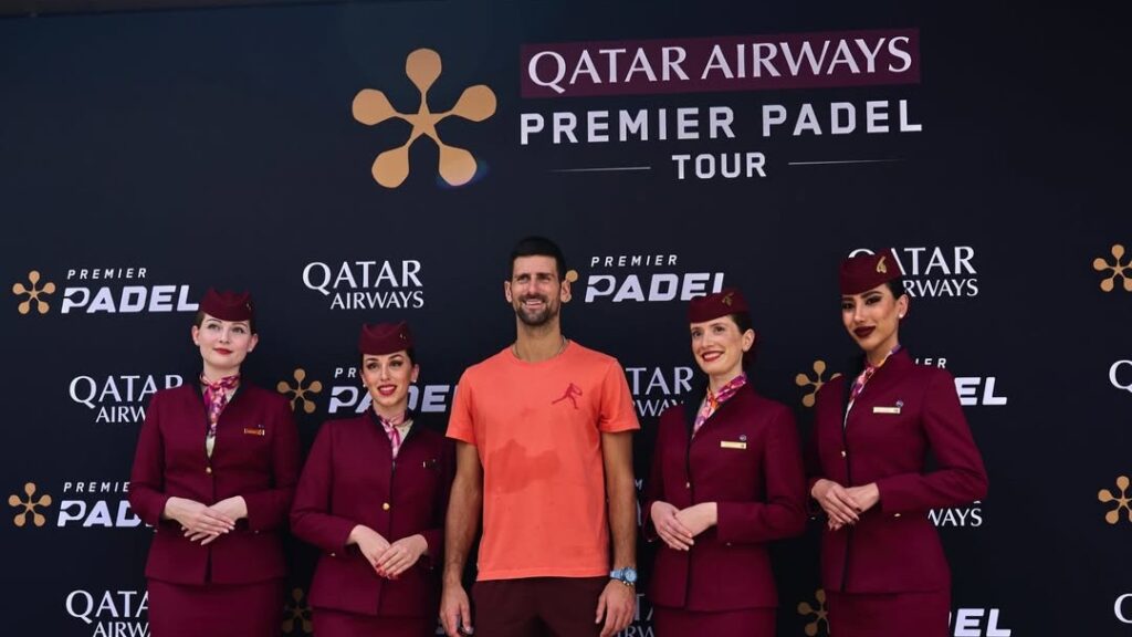 Quand Novak Djokovic s’invite dans l’univers du padel