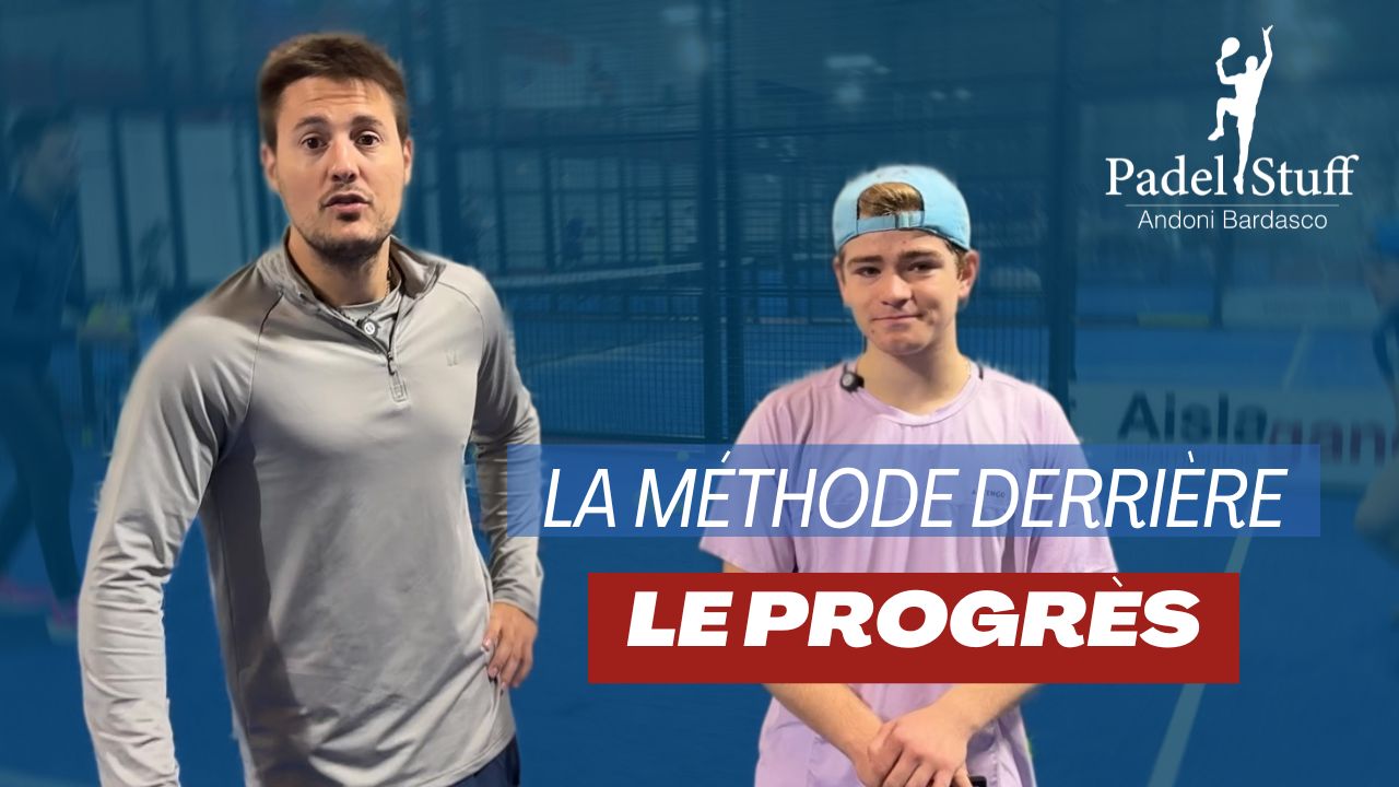 Adrien chez Padel Stuff : mission solidité pour un revers encore perfectible