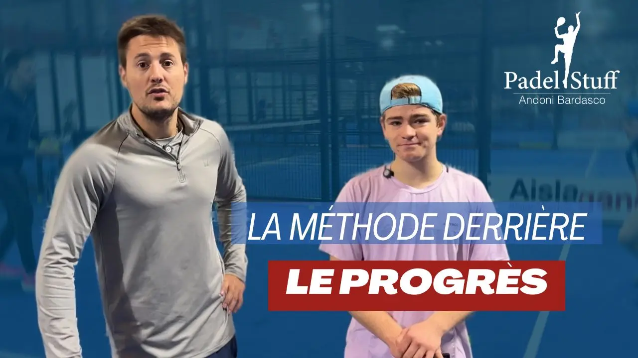 Adrien chez Padel Stuff : mission solidité pour un revers encore perfectible