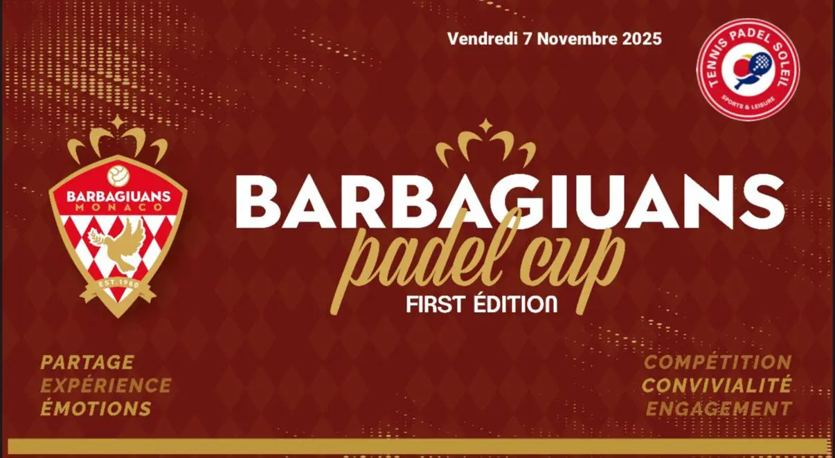 La première Barbagiuans Padel Cup réunit le tissu économique monégasque