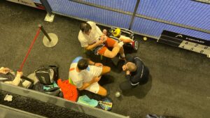 Bertrand/Macchi surpreendem e chegam às semifinais do P1000. Padel Football Club