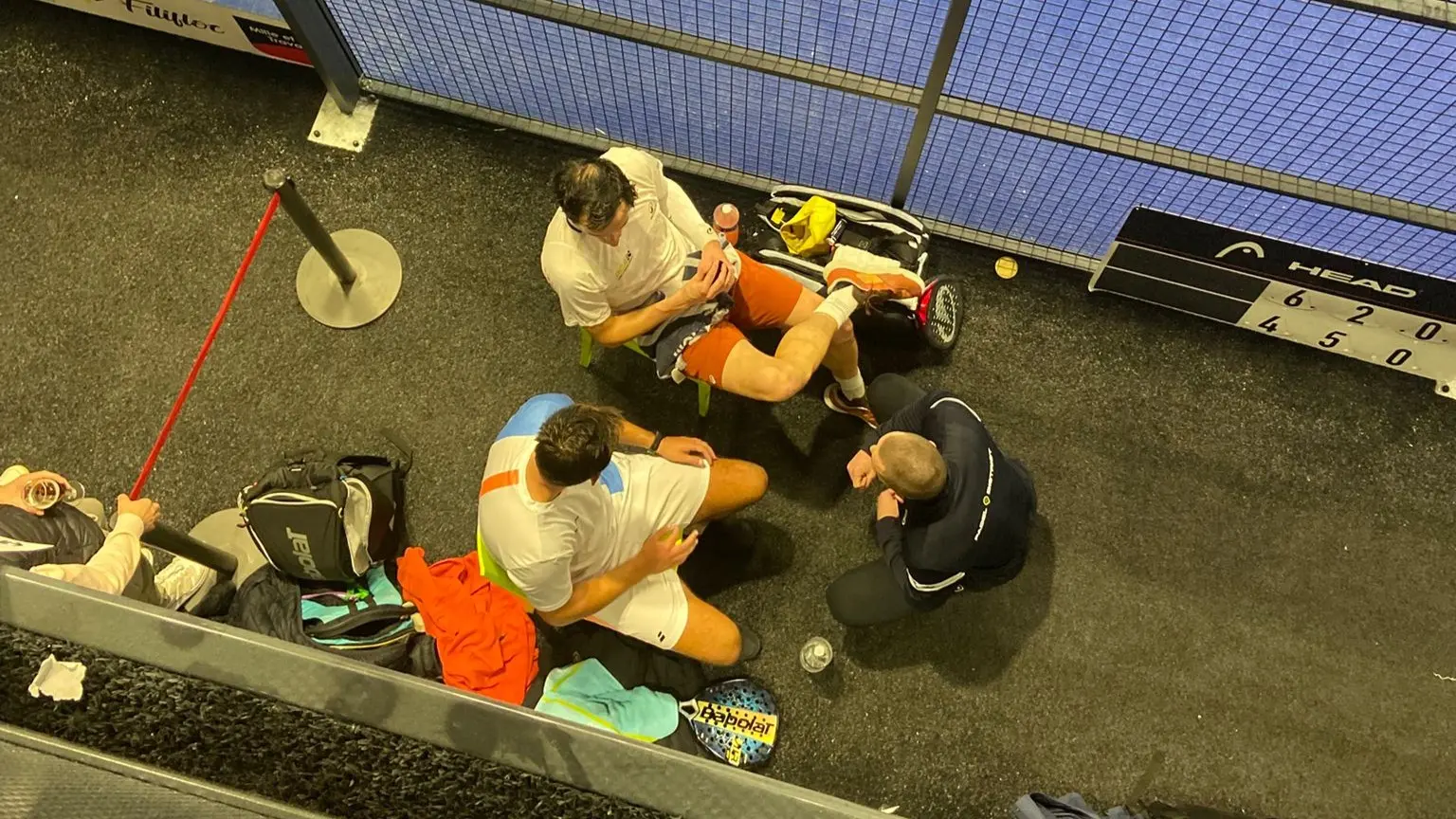 Bertrand / Macchi créent la surprise et s’invitent dans le dernier carré du P1000 Padel Football Club