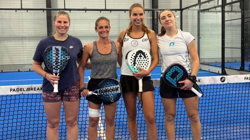 Das Turnier der Comeback-Girls: Mansart / Rondot holen sich die P1000 Padel Bondues brechen gegen Duchêne/Tonda
