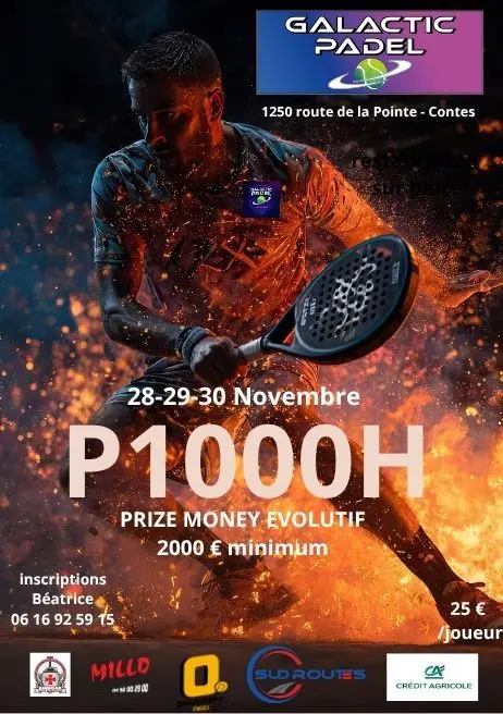 Galactic padel P1000