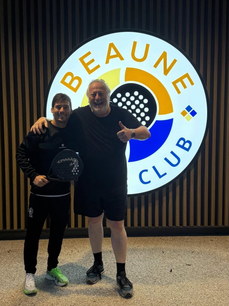 beaume padel club david silva première balle