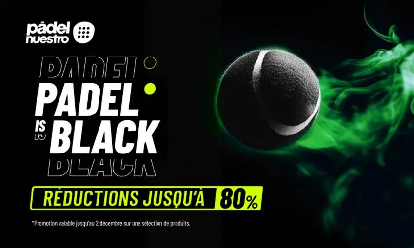 Black Friday 2025 : Padel Nuestro met en lumière les tendances du marché