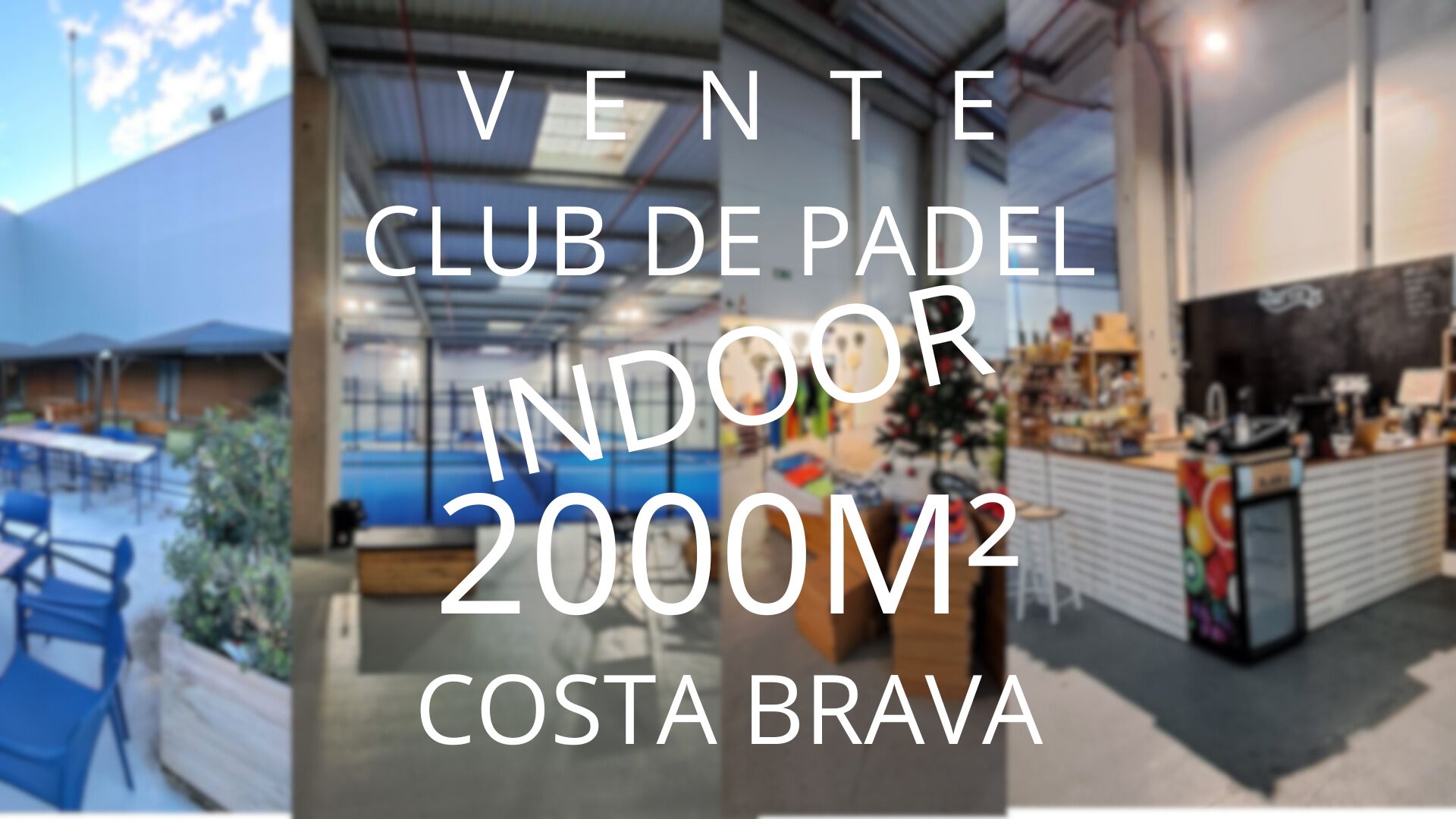 À vendre : un club de padel de 2000 m² clé en main au cœur de la Costa Brava