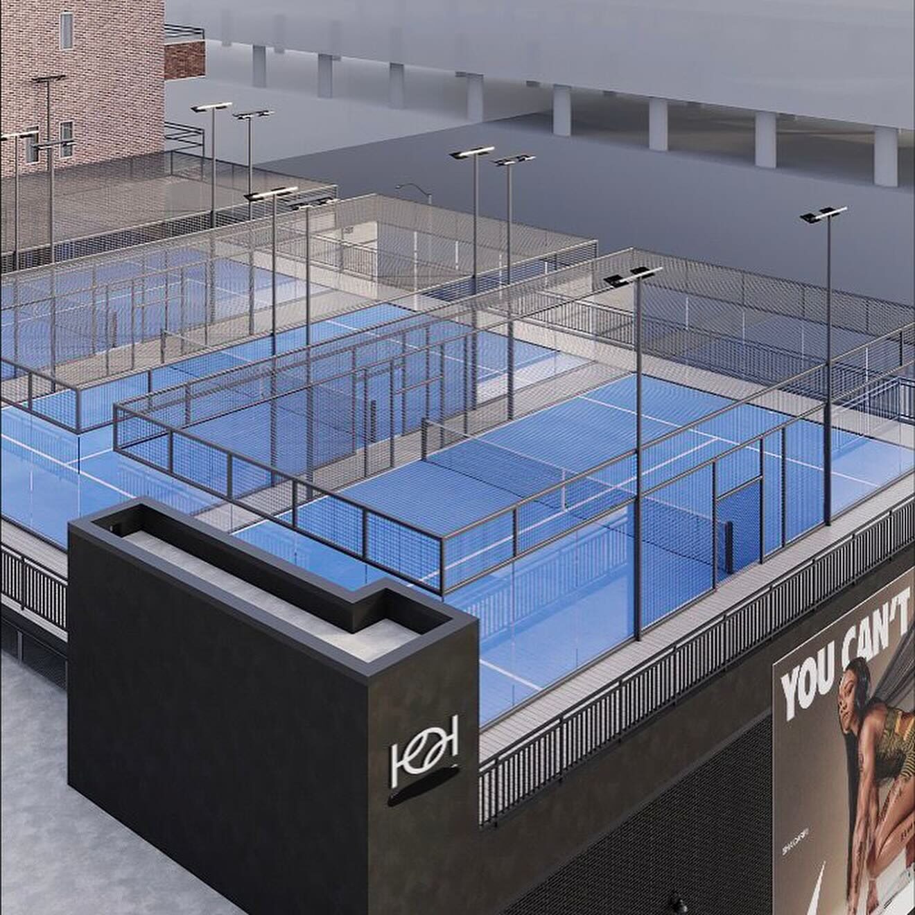 Padel sur les toits : une solution urbaine crédible pour développer le jeu en milieu dense ?