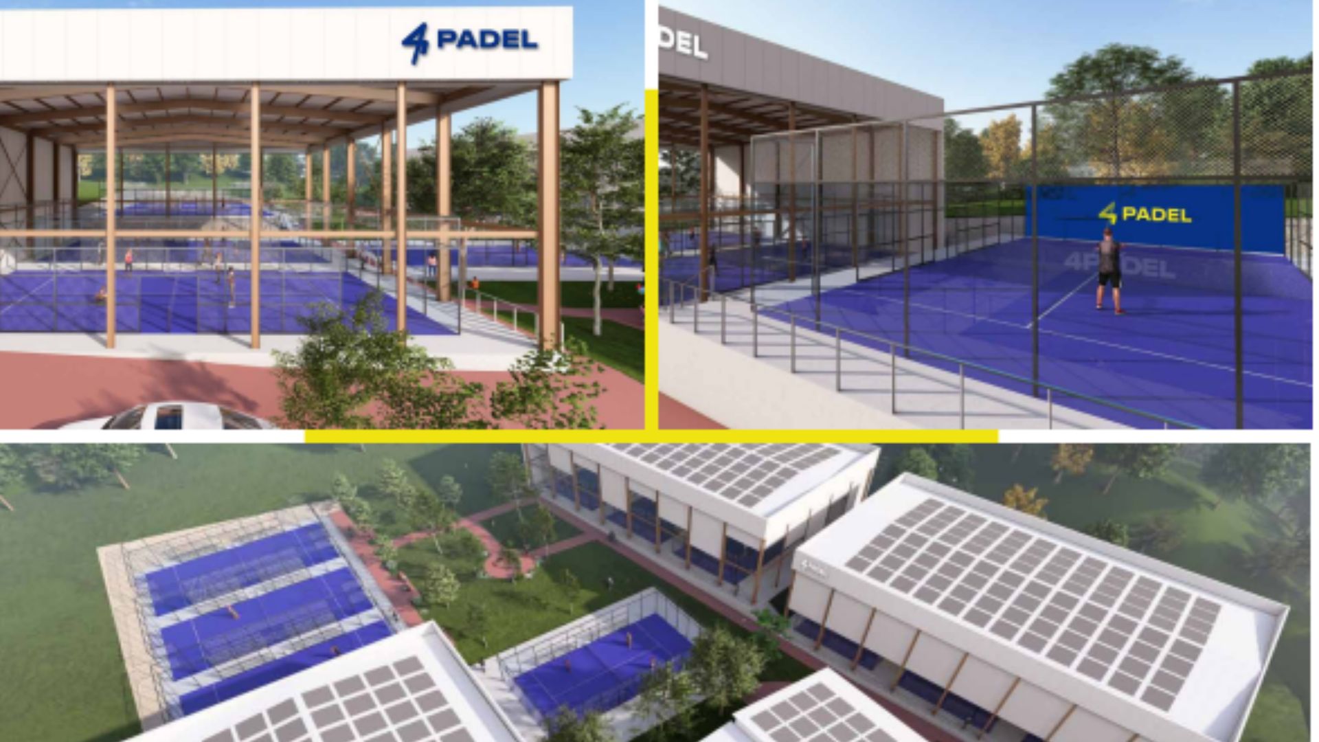4PADEL frappe fort en 2026 : 12 nouveaux sites, 109 pistes supplémentaires