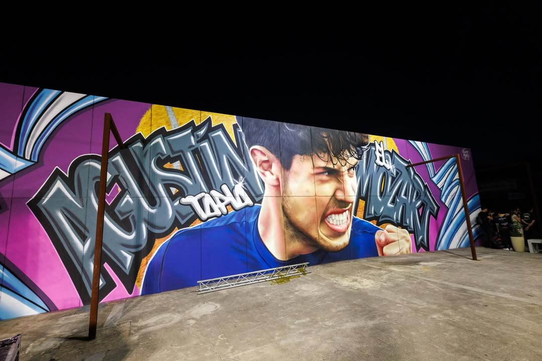 À Catamarca Agustín Tapia honoré par un mural qui raconte ses racines mozart