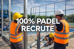 100%Padel recrute : plusieurs profils recherchés pour accompagner sa croissance