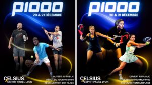 Deux P1000 hommes et dames très relevés ce week-end à Esprit Padel Lyon, avec des top joueurs attendus