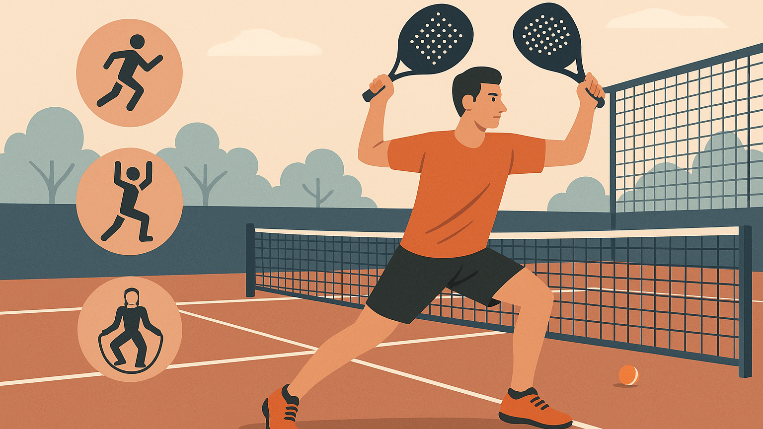 Padel : l’échauffement indispensable pour éviter les blessures