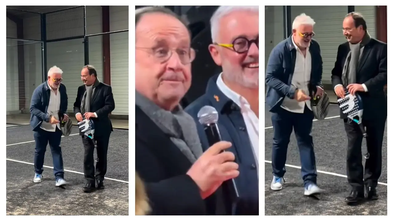 François hollande tulle padel