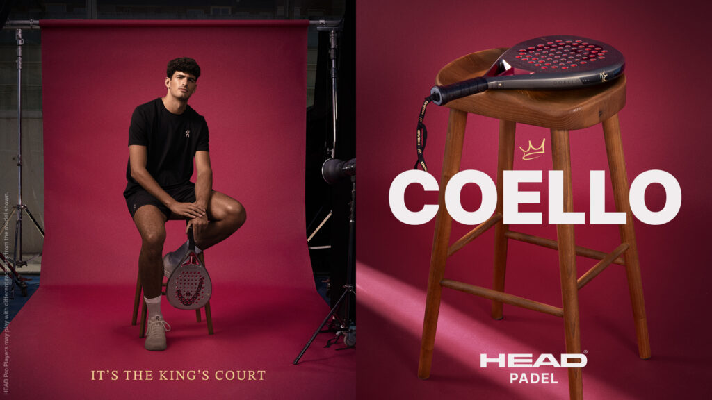 HEAD dévoile la gamme Padel Coello 2026, développée avec Arturo Coello