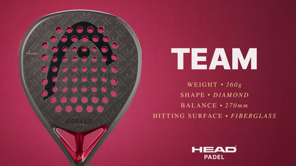 HEAD dévoile la gamme Padel Coello 2026, développée avec Arturo Coello