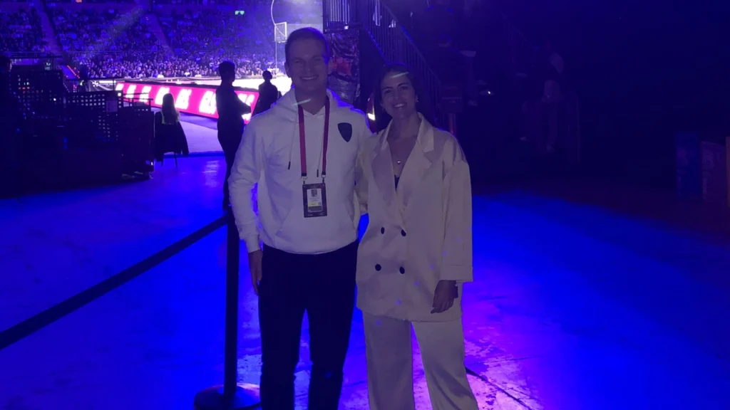 Dans les coulisses des retransmissions Premier Padel avec Irene Gomez Alex Prévert | Padel Magazine Dans les coulisses des retransmissions Premier Padel avec Irene Gomez Alex Prévert