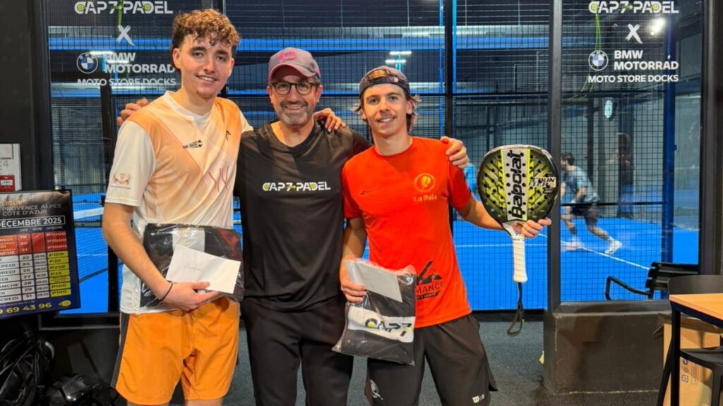 La tête de série 1 au rendez-vous : Couturier et Dumoulin remportent le P1000 Cap7Padel