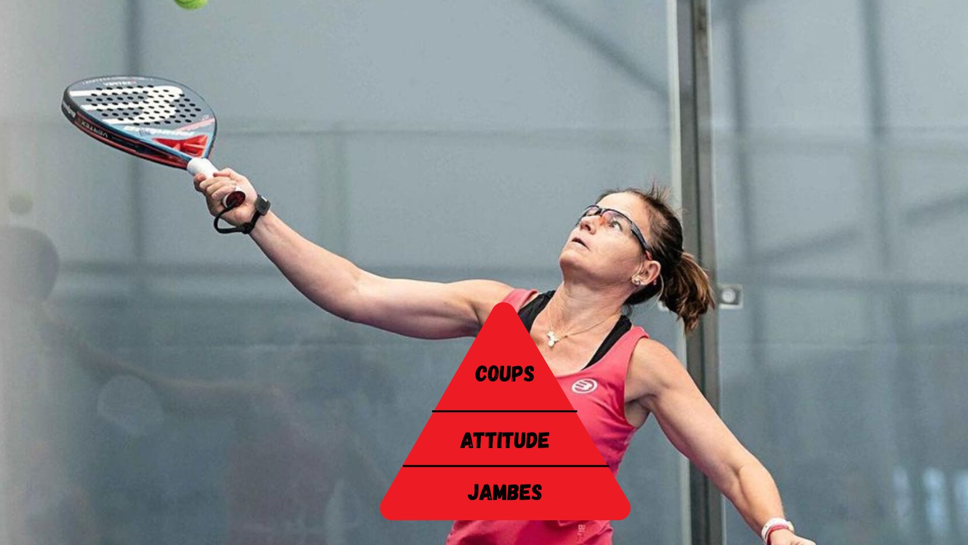 Le triangle de la performance selon Cata Tenorio : commencer par l'attitude physique, pas par les coups