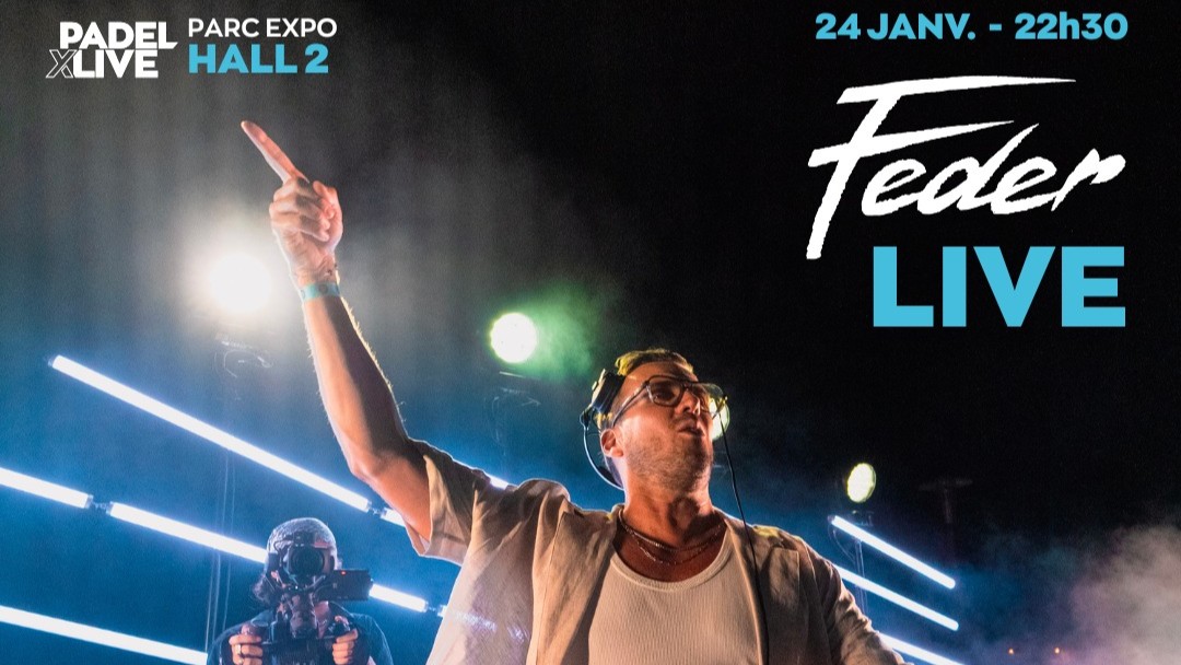 Padel X Live, FIP Silver Caen et DJ set de FEDER : une même soirée, deux ambiances au Parc Expo