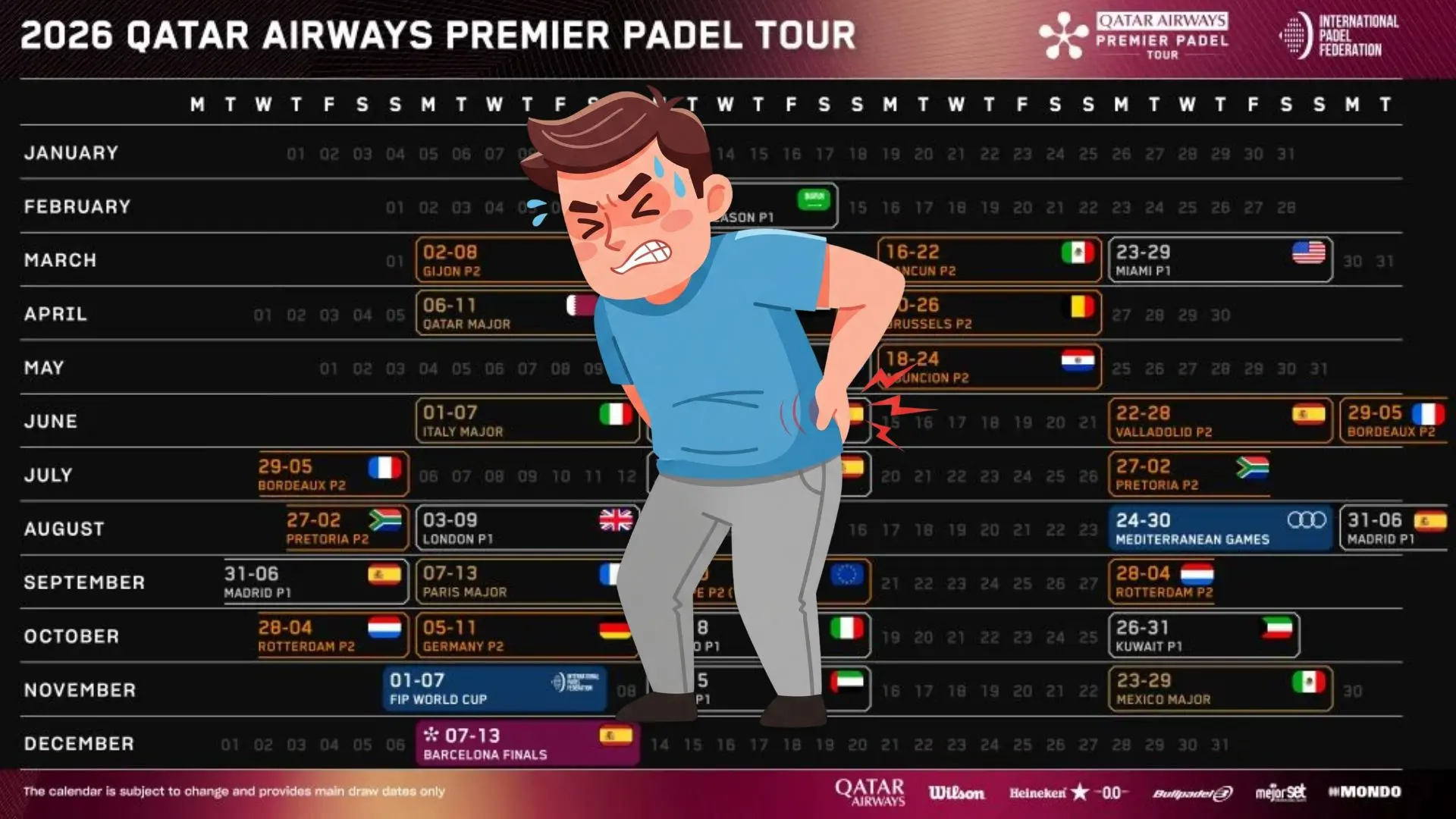 Un calendrier 2026 encore plus dense, malgré les alertes des joueurs