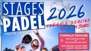 French Touch Academy siktar på ett fullspäckat schema med padelträningsläger under 2026.