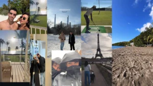 les joueurs de padel en vacances