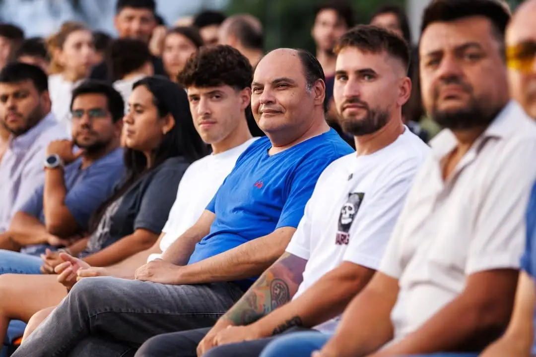 Borgmästare Agustín Tapia i Catamarca hedras med en väggmålning som berättar historien om hans rötter