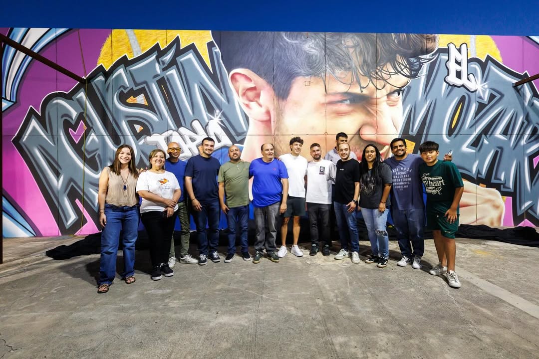 mairie À Catamarca Agustín Tapia honoré par un mural qui raconte ses racines